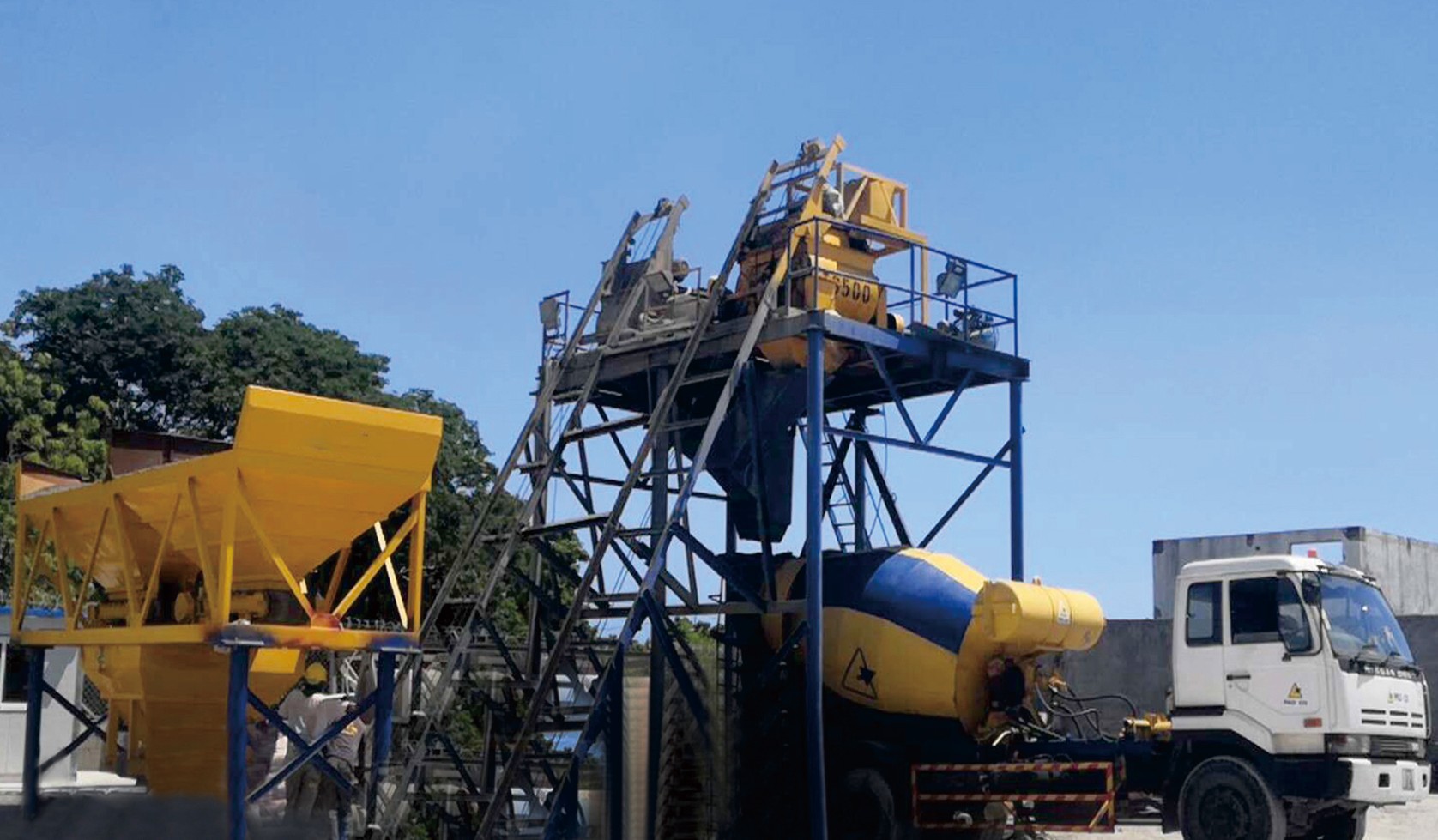 HZS25 Concrete Batching Plant