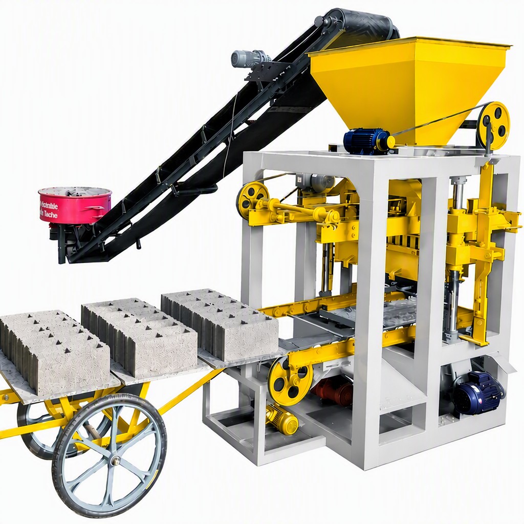 4-26 Semi-Automatic Brick Press