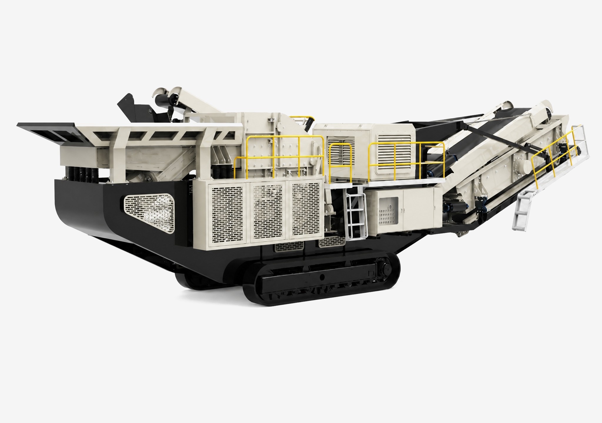 YMCI Crawler Impact Crusher Station
